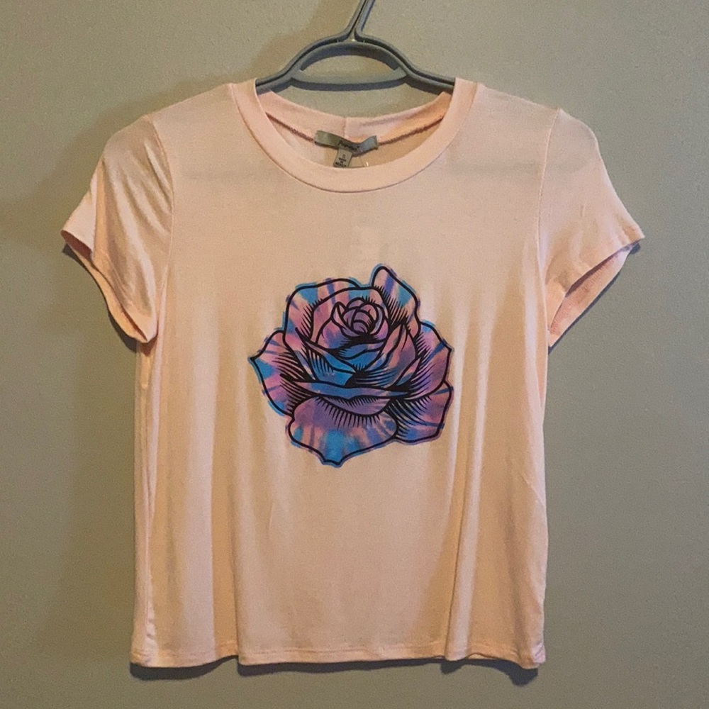 Papaya tee, pink, Size(S)